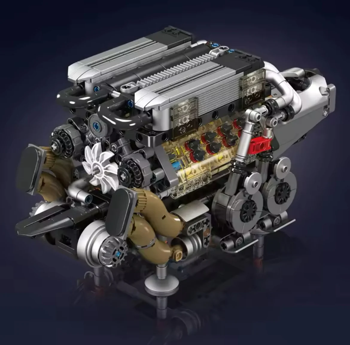 *MOTORIZED* W16 Engine Kit 4021